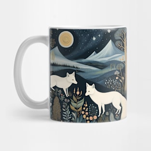 Arctic Foxes II Mug